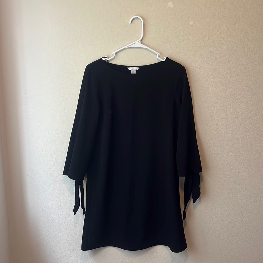 H&M Black Long Sleeve Dress